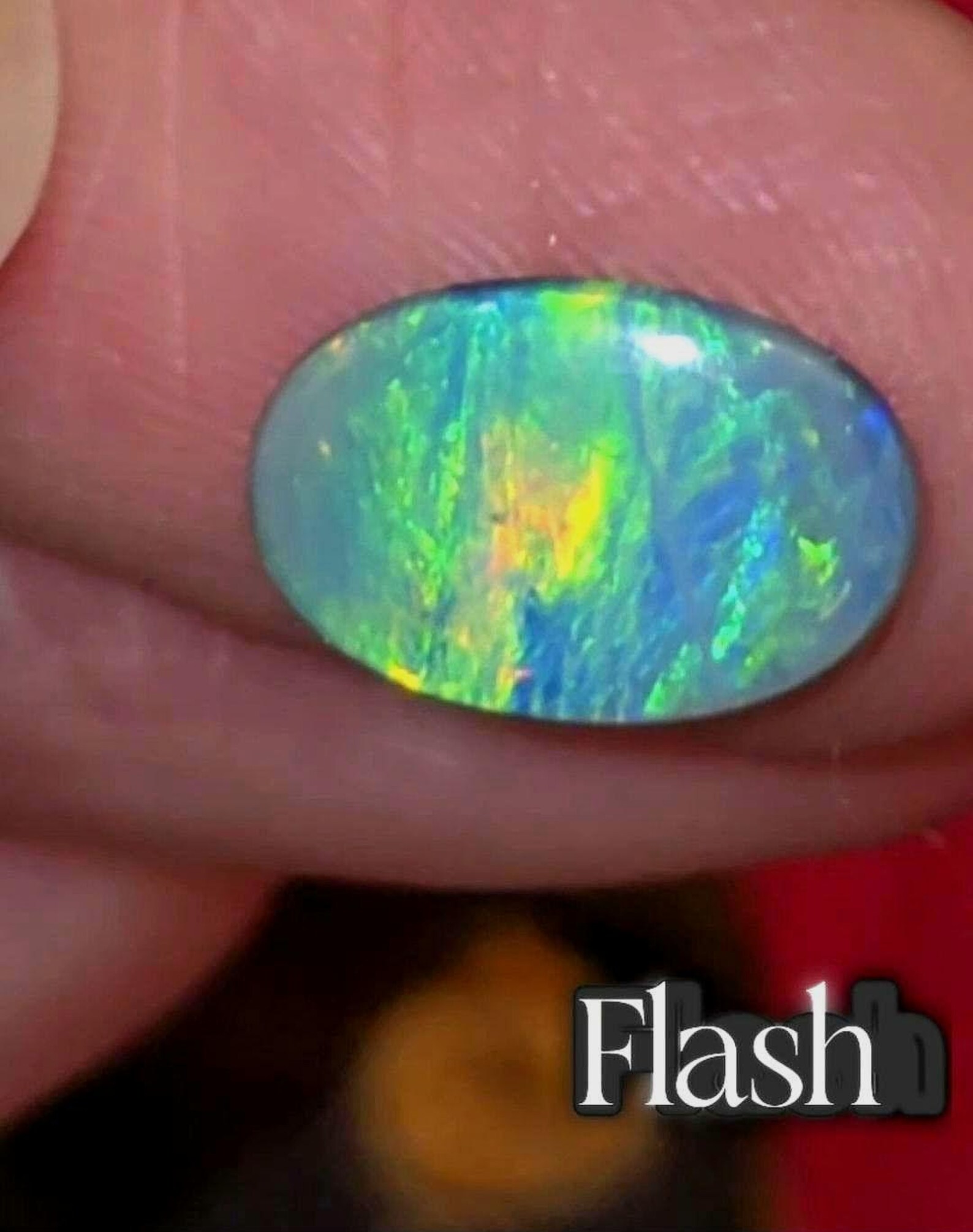 TEAL DREAM - CUSTOM Australian Opal Ring,  thumbnail 5