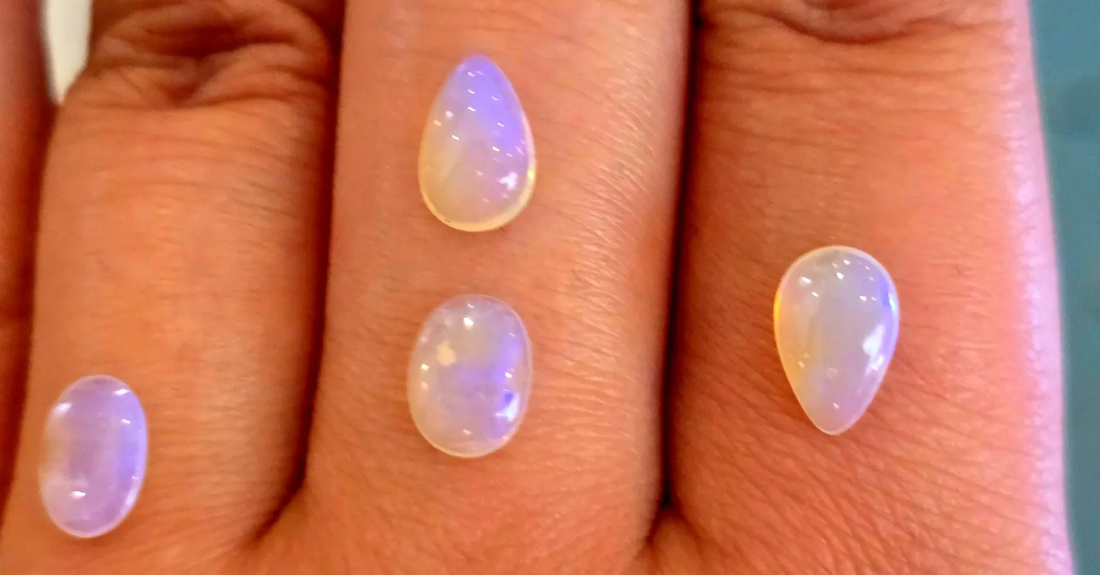 Lavender Haze - CUSTOMS Natural Australian Opal Ring thumbnail 12