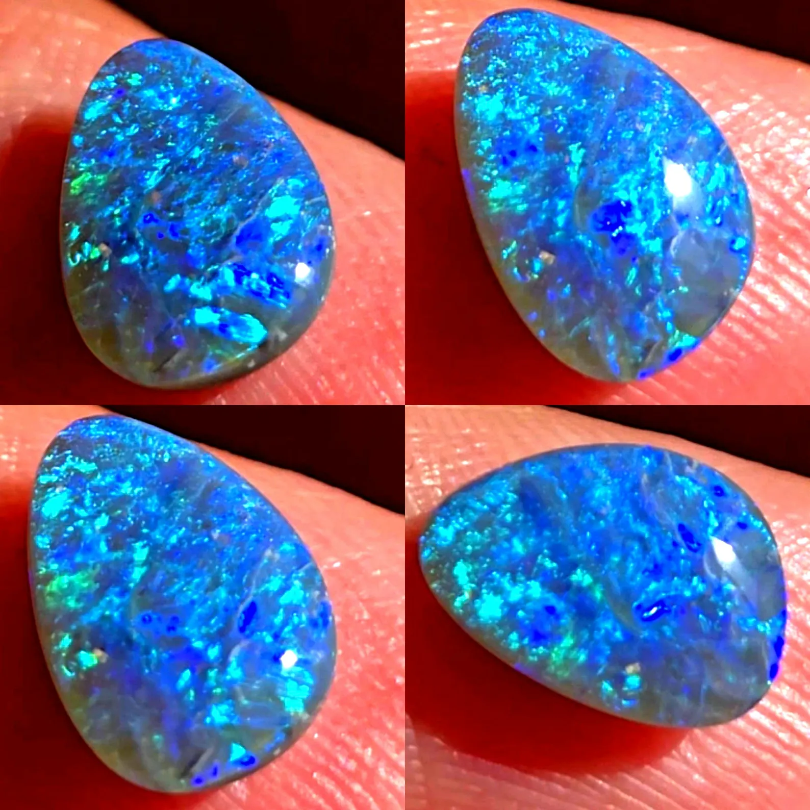 Archive CUSTOM Australian Opal Ring SOLD