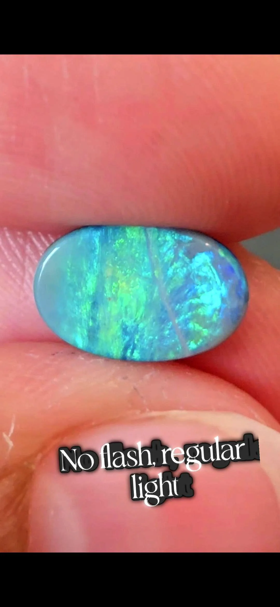TEAL DREAM - CUSTOM Australian Opal Ring,  thumbnail 2