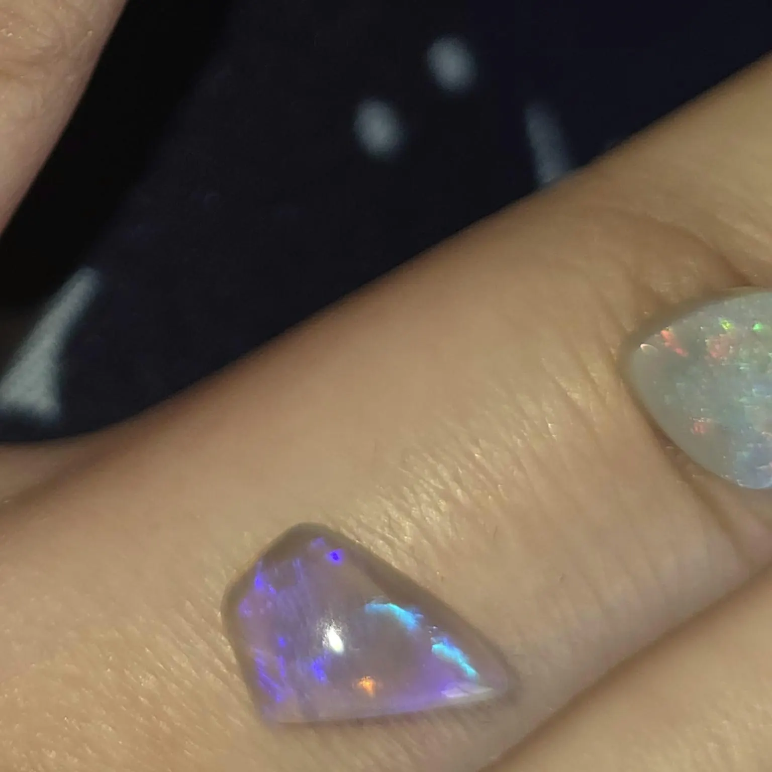 MIRACLE GEM - CUSTOM Australian Opal Ring thumbnail 9