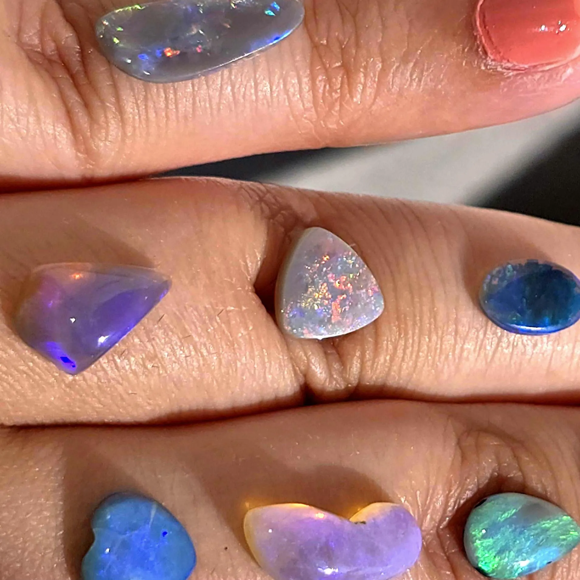 MIRACLE GEM - CUSTOM Australian Opal Ring thumbnail 18