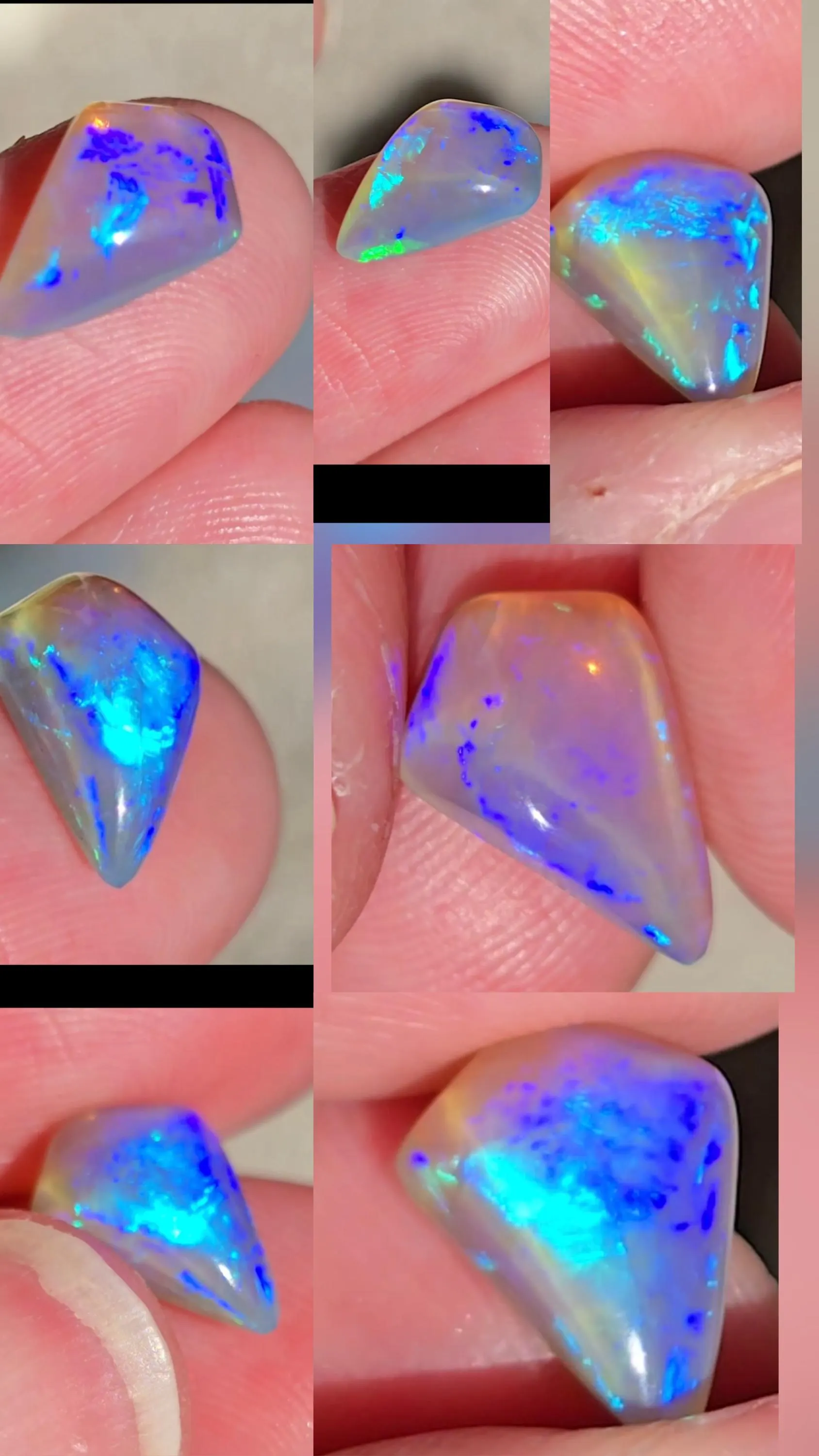 MIRACLE GEM - CUSTOM Australian Opal Ring thumbnail 4