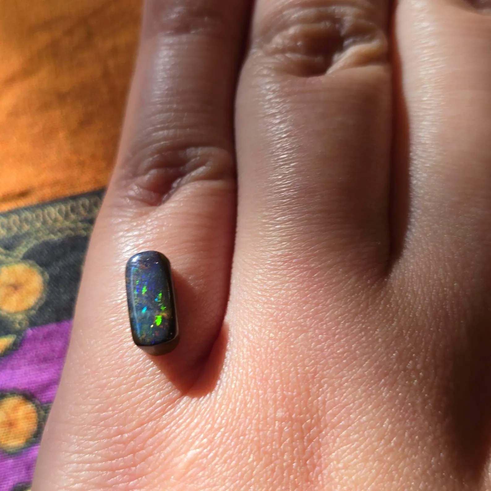 Boulder Opals Custom Natural Australian Opal Ring,  thumbnail 13