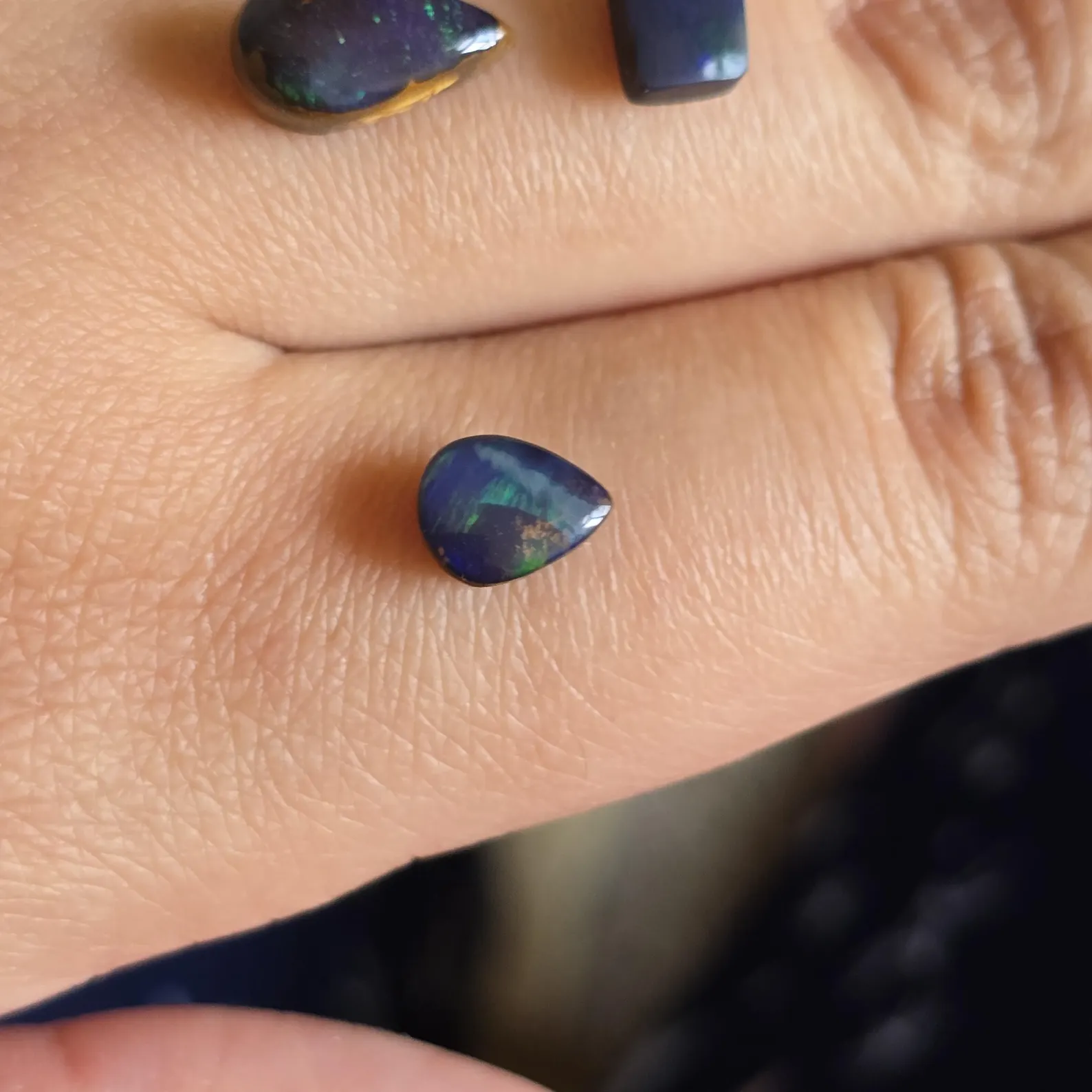 Boulder Opals Custom Natural Australian Opal Ring,  thumbnail 9