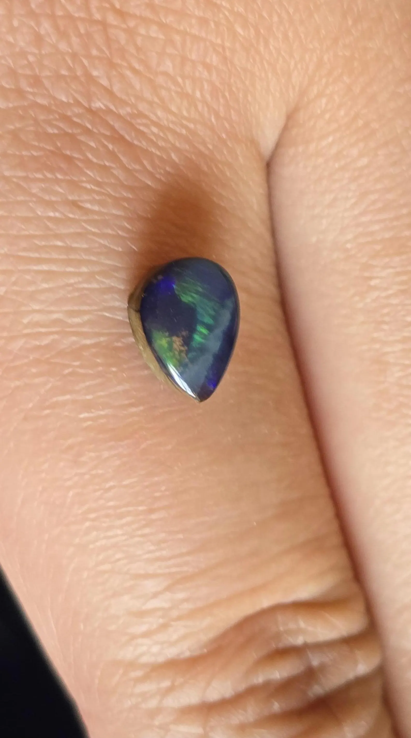 Boulder Opals Custom Natural Australian Opal Ring,  thumbnail 5