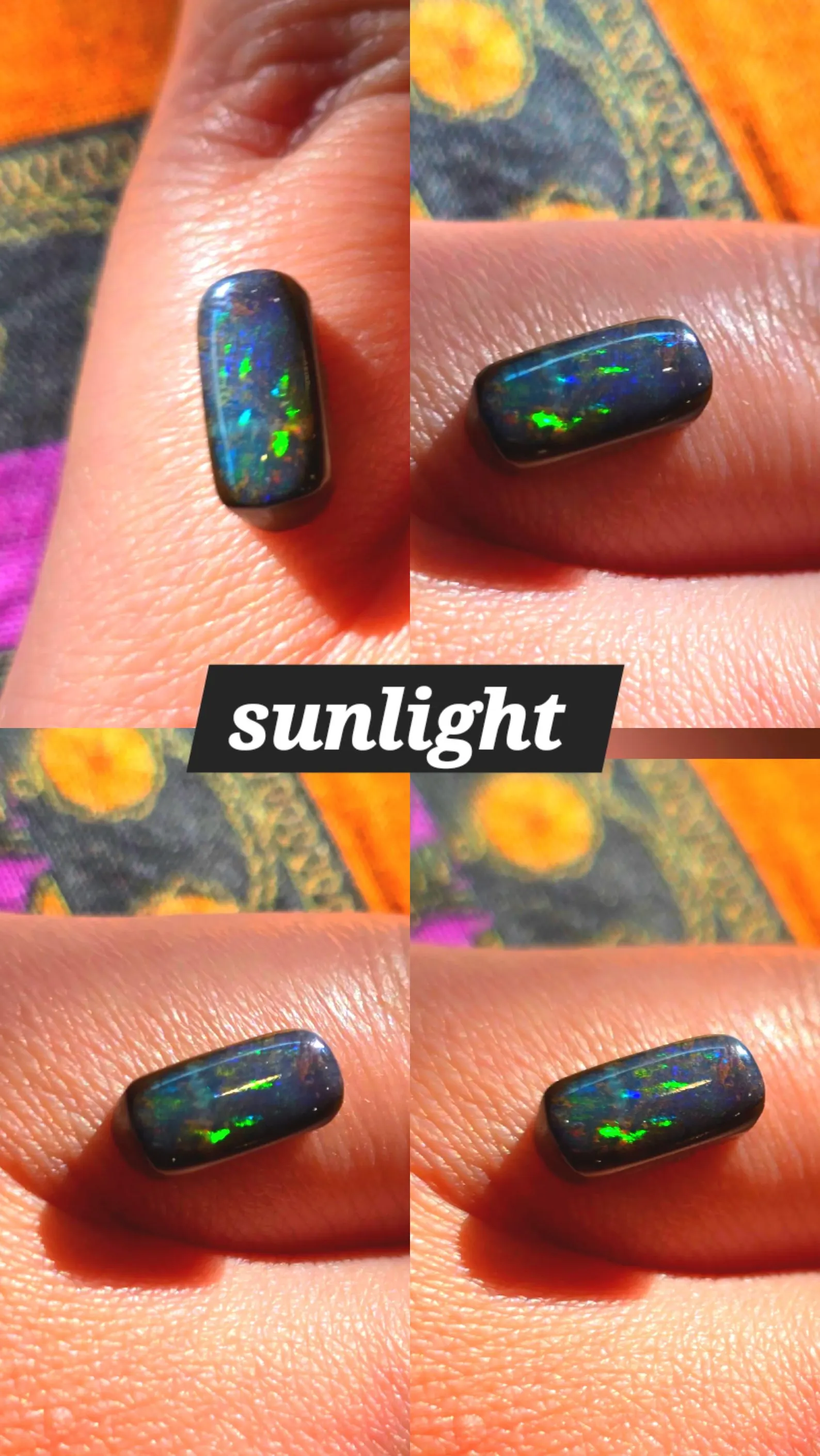 Boulder Opals Custom Natural Australian Opal Ring,  thumbnail 12