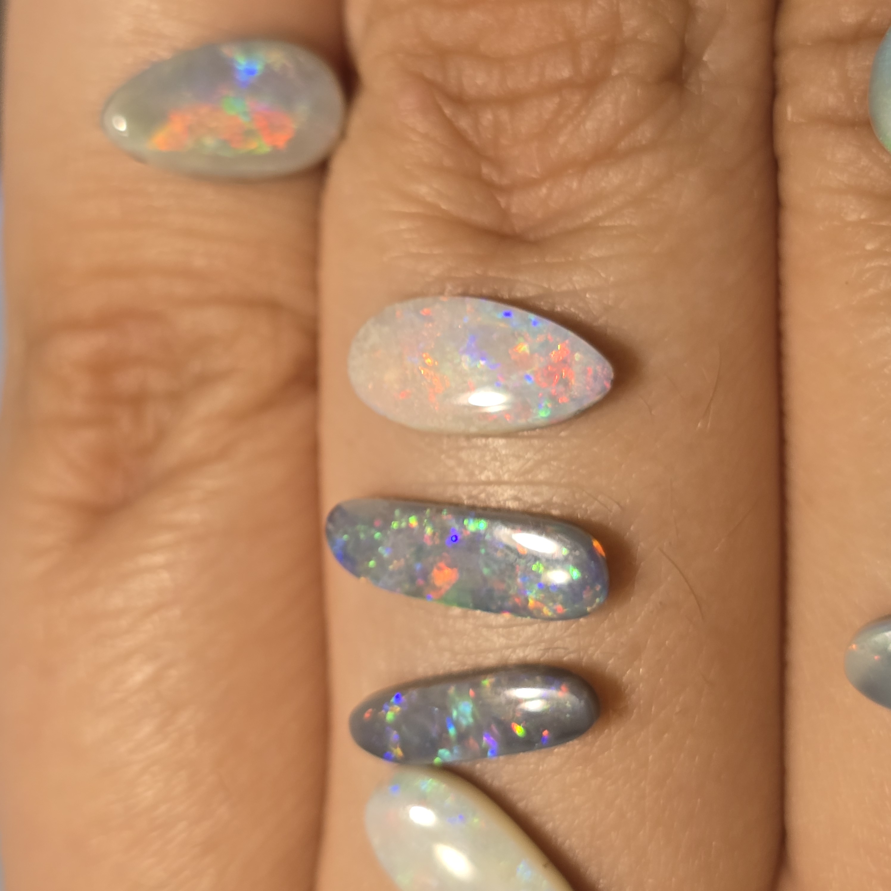 CUSTOM Natural Australian Opal Ring, solids thumbnail 8