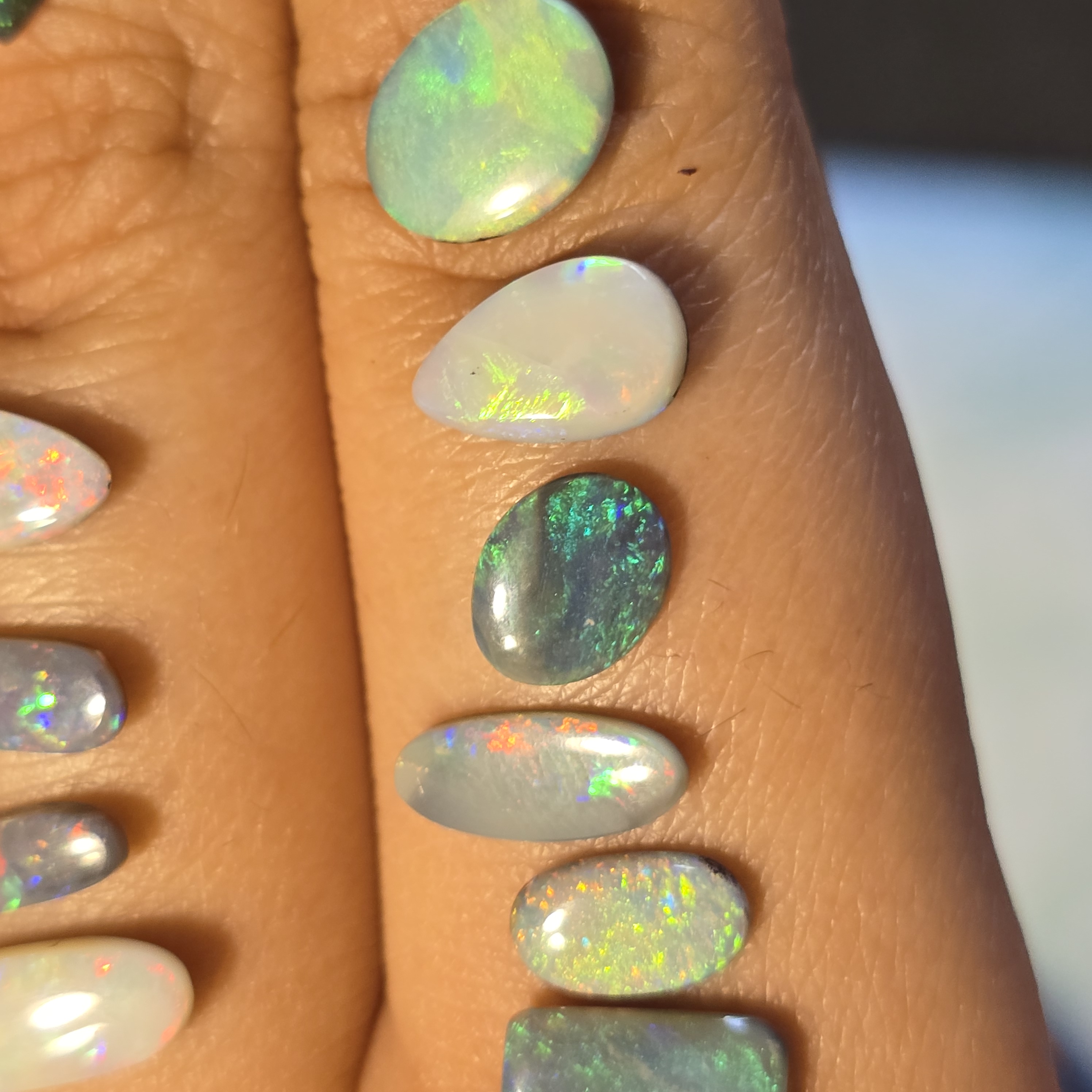 CUSTOM Natural Australian Opal Ring, solids thumbnail 21