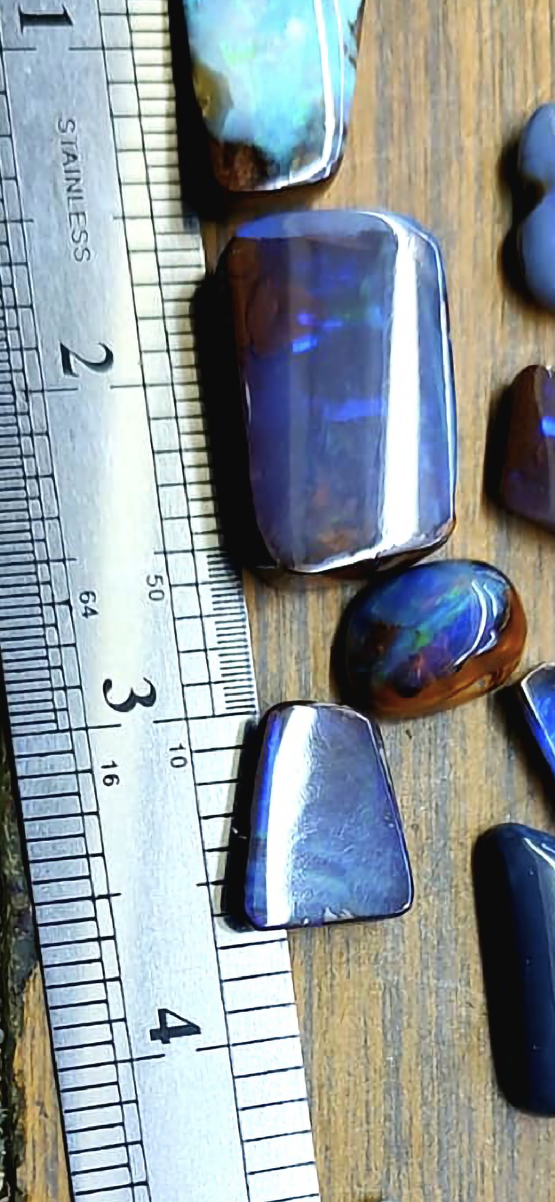 CUSTOM Men signet ring boulder opal thumbnail 3