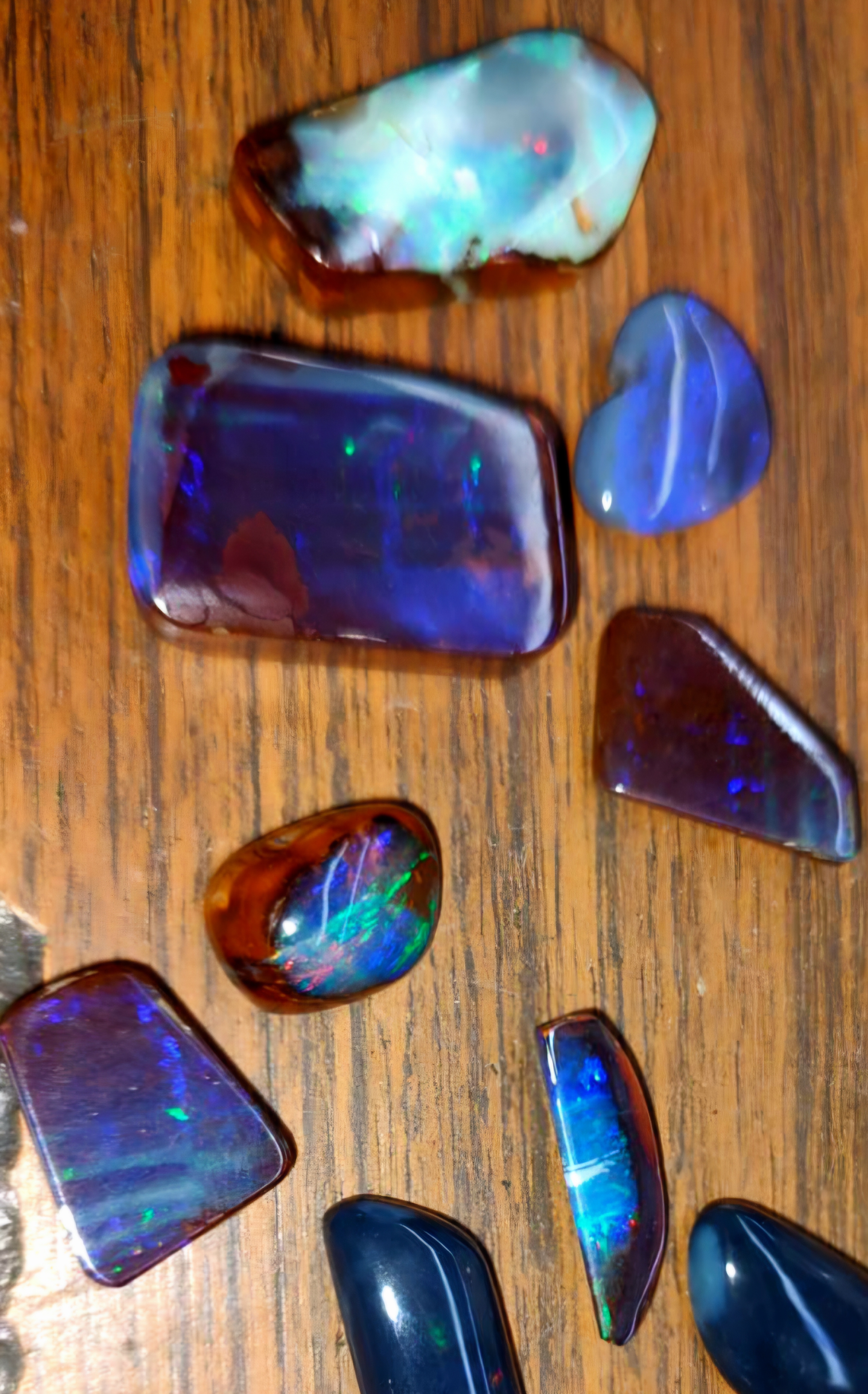 CUSTOM Men signet ring boulder opal