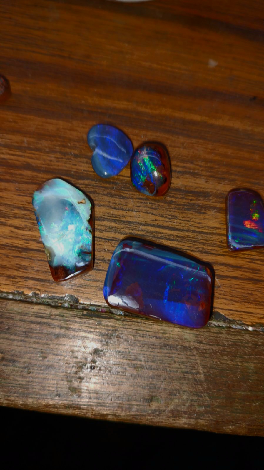 CUSTOM Men signet ring boulder opal thumbnail 4