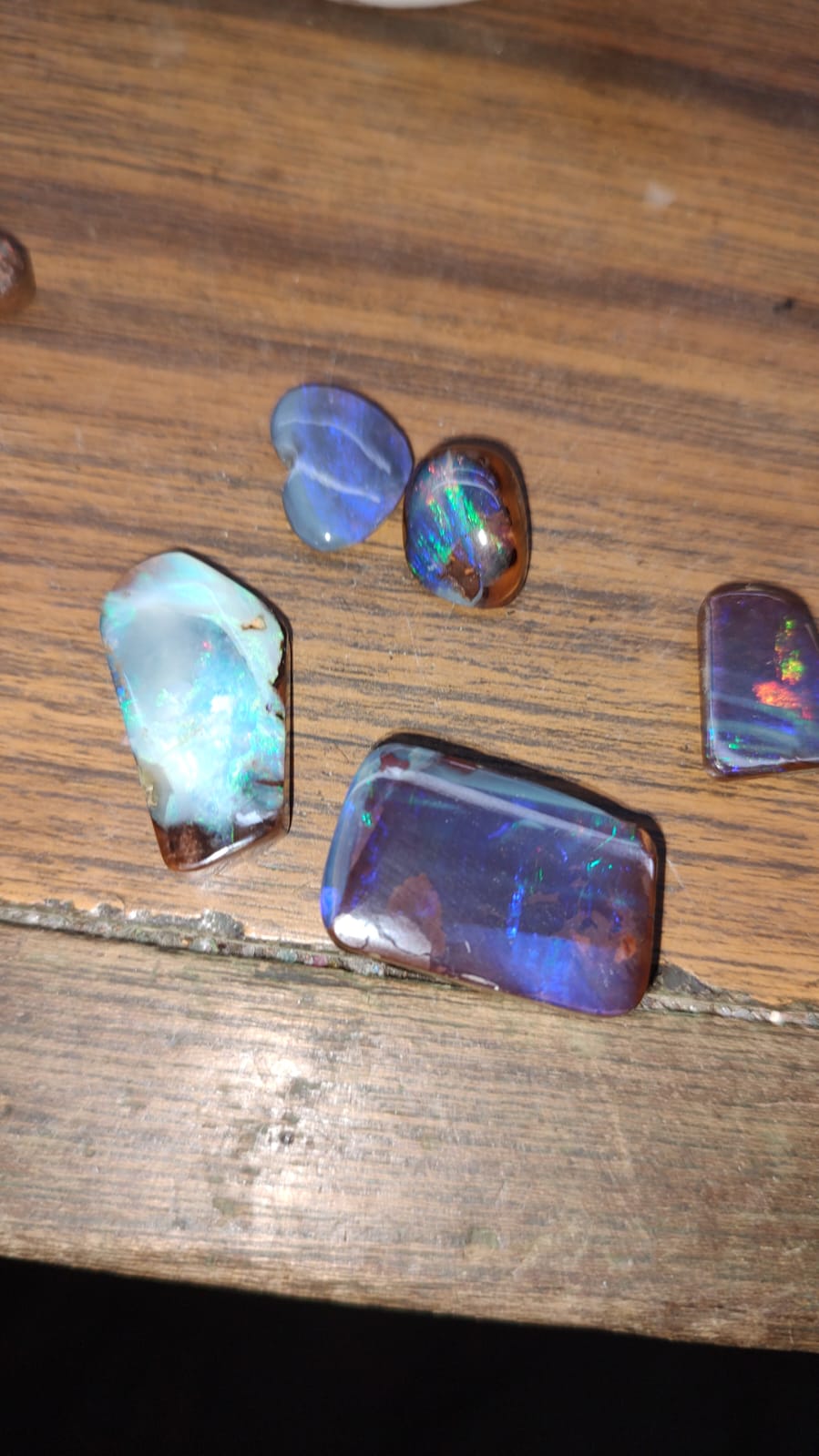 CUSTOM Men signet ring boulder opal thumbnail 5