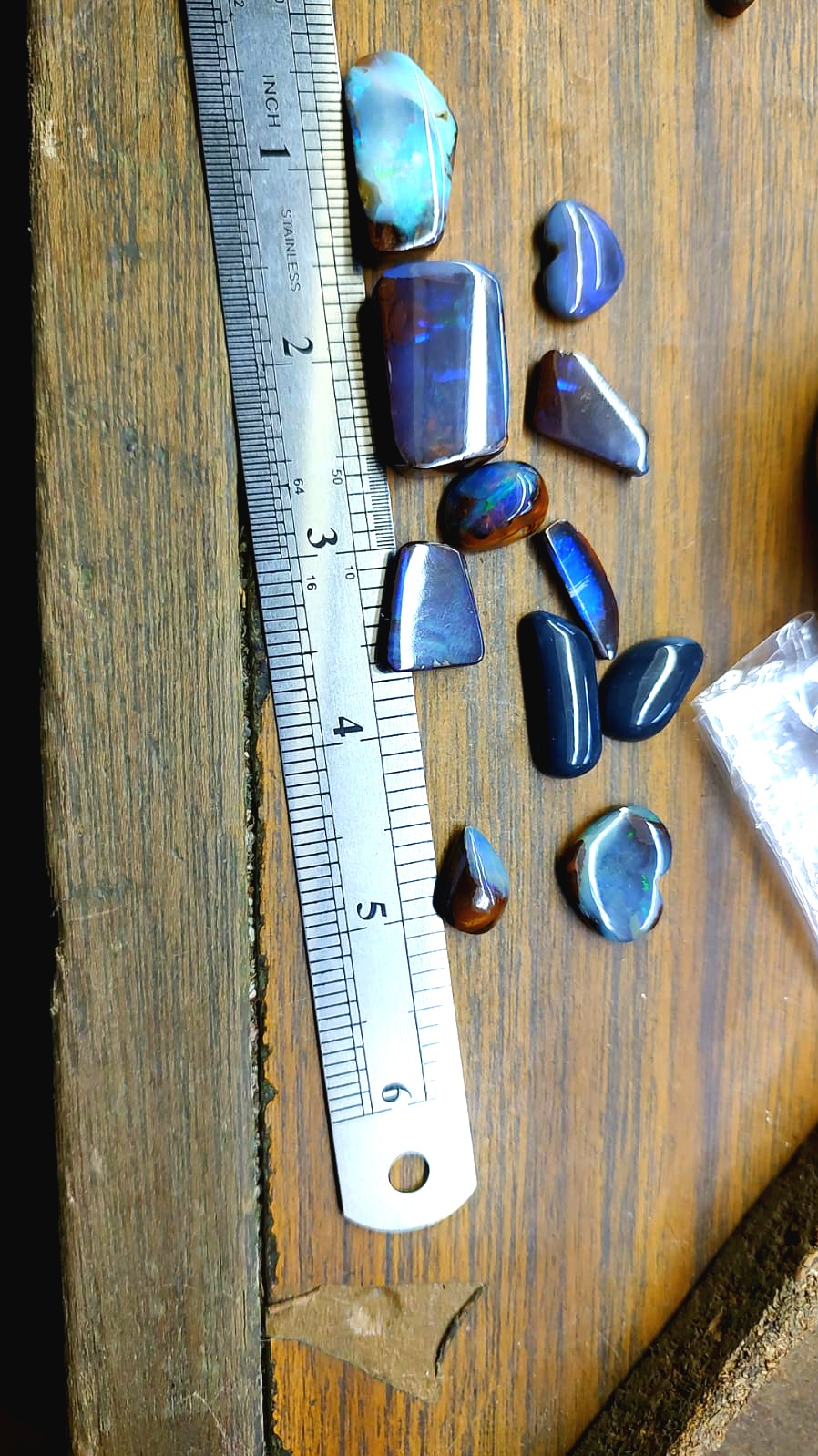 CUSTOM Men signet ring boulder opal thumbnail 7